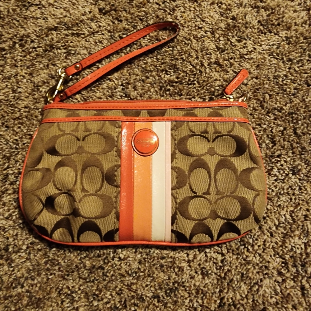 Coach wristlet